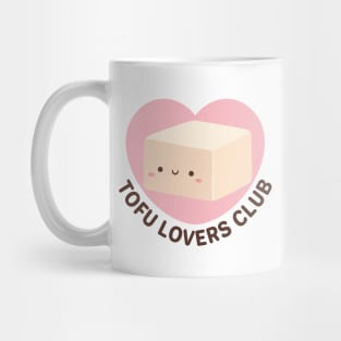 Cute Tofu Lovers Club Mug